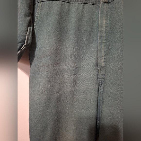 Vintage 90s Mark's Works Wearhouse 48 Regular Distressed Green Coveralls - Picture 15 of 16